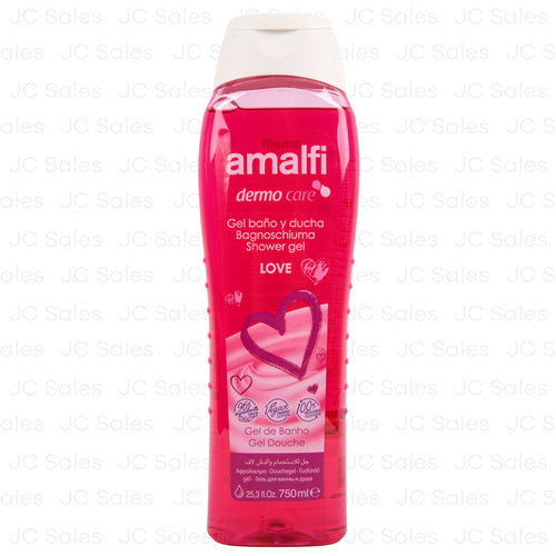 WHOLESALE AMALFI SHOWER GEL LOVE 750 ML SOLD BY CASE Cheap