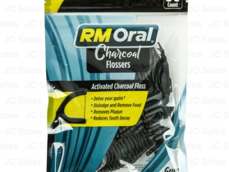 WHOLESALE RM ORAL CHARCOAL FLOSSERS 50 CT SOLD BY CASE Fashion