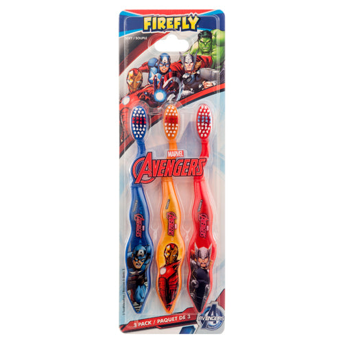 WHOLESALE AVENGERS TOOTHBRUSH 3PK SOLD BY CASE Fashion