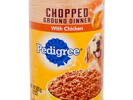 WHOLESALE PEDIGREE 22 OZ CHOPPED CHICKEN SOLD BY CASE Cheap