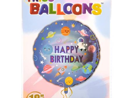 WHOLESALE TRICO 18 HAPPY BIRTHDAY FOIL BALLOON BLUE SOLD BY CASE on Sale