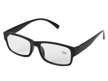 NEW WHOLESALE READING GLASSES BLACK PLAIN FRAME SOLD BY CASE For Discount