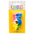 WHOLESALE UNIQUE #350-5 NUMERIC CANDLE 5 SOLD BY CASE Discount