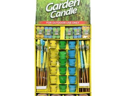 WHOLESALE CITRONELLA CANDLE FLOOR DISPLAY SOLD BY CASE Cheap