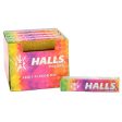 NEW WHOLESALE HALLS STICK FRUIT FLAVOR MIX COLORS SOLD BY CASE For Discount