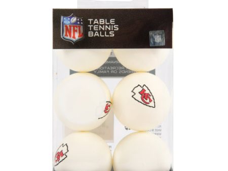 WHOLESALE LICENSED NFL TEAM PING PONG BALL 6PK SOLD BY CASE Fashion