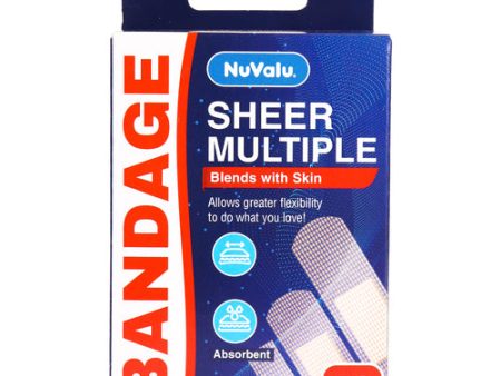 WHOLESALE NUVALU BANDAGE SHEER 50PC ASST SOLD BY CASE For Cheap