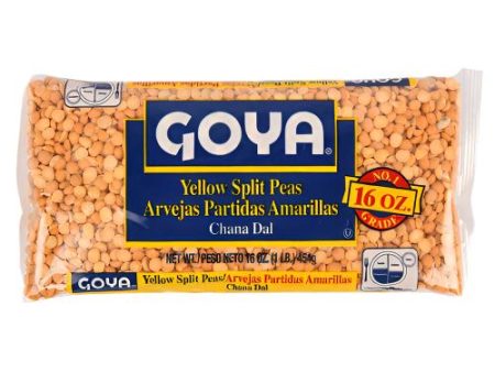 WHOLESALE GOYA YELLOW SPLIT PEAS 16 OZ SOLD BY CASE For Discount