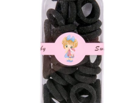 NEW WHOLESALE SWEET BABY HAIR ELASTICS BLACK 36-CT SOLD BY CASE Online Sale