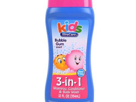 WHOLESALE XTRACARE KIDS 3IN1 BODY WASH BUBBLE GUM 12 OZ SOLD BY CASE Fashion