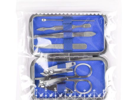 NEW WHOLESALE MANICURE SET 7PC W  CASE SOLD BY CASE Discount