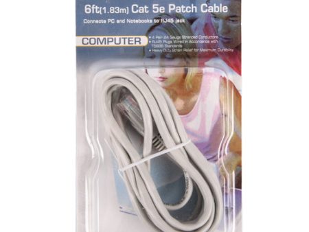 NEW WHOLESALE UNINEX CAT 5E PATCH CABLE 6FT SOLD BY CASE Cheap