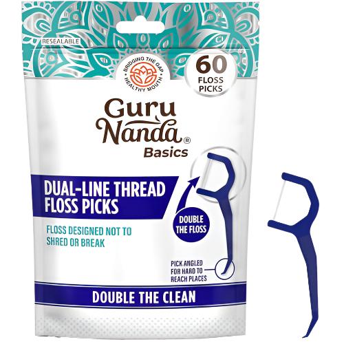 WHOLESALE DENTAL GURU LUMINANCE FLOSS PICKS 60 CT SOLD BY CASE For Cheap