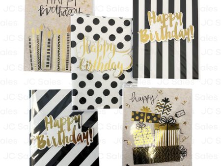 WHOLESALE HAPPY BIRTHDAY CARD ASST DESIGNS SOLD BY CASE Fashion