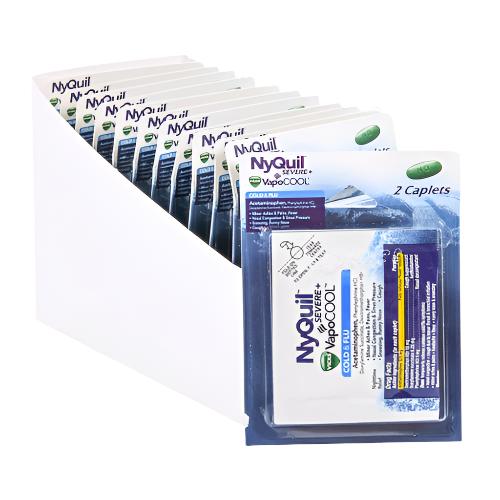 WHOLESALE NYQUIL SEVERE COLD & FLU 2 LIQUIDCAPS-BLISTER PK SOLD BY CASE For Cheap