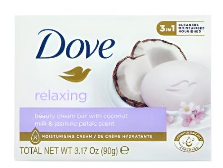 WHOLESALE DOVE BAR SOAP COCONUT SCENT 90 GR SOLD BY CASE on Sale