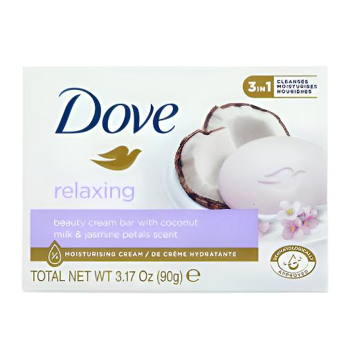 WHOLESALE DOVE BAR SOAP COCONUT SCENT 90 GR SOLD BY CASE on Sale