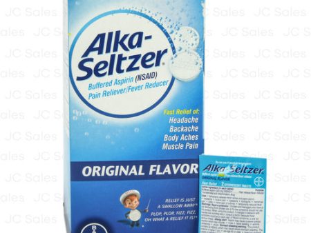 WHOLESALE ALKA-SELTZER ORIG. VALUE PK SOLD BY CASE on Sale