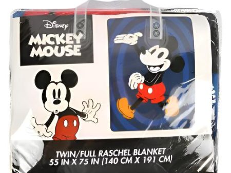 WHOLESALE TIWN DISNEY BLANKET MICKEY MOUSE SOLD BY CASE Discount