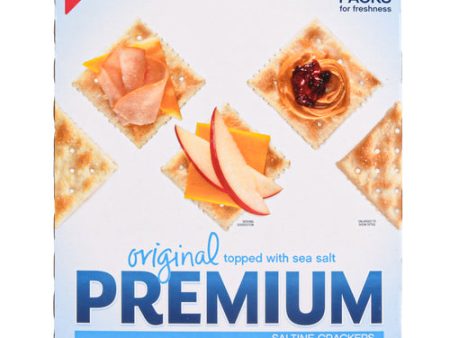 NEW WHOLESALE NABISCO PREMIUM SALTINE CRACKERS 12-PK 3-LB SOLD BY CASE Sale