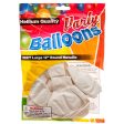 WHOLESALE BALLOON METALLIC WHITE 12 10CT SOLD BY CASE Online now