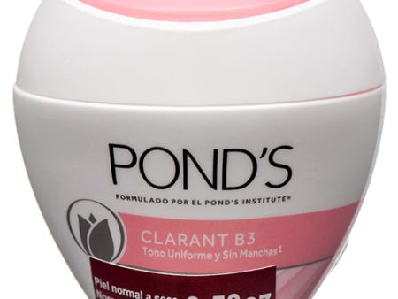 WHOLESALE PONDS CLARANT B3 CREAM NORMAL A SECA 100G SOLD BY CASE Online Sale