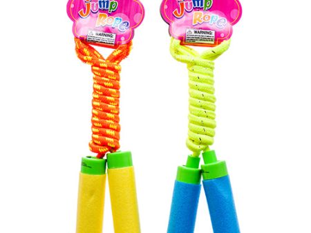 WHOLESALE TOY JUMP ROPE ON HANGING CARD 2.2M ASST COLOR SOLD BY CASE on Sale