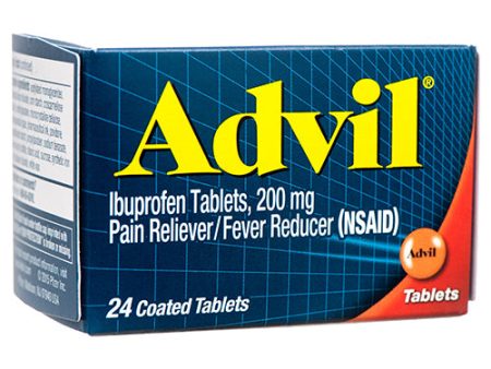 WHOLESALE ADVIL TABLETS 24 CT SOLD BY CASE Sale