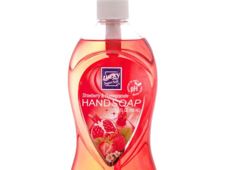 WHOLESALE LUCKY LIQUID HAND SOAP STRAWBERRY & POMEGRANATE 13.5 OZ SOLD BY CASE Online Hot Sale