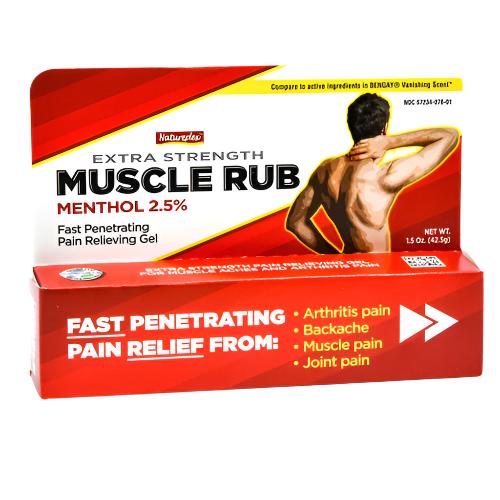 WHOLESALE NATUREPLEX EXTRA STRENGTH MUSCLE RUB 1.5 OZ SOLD BY CASE For Cheap