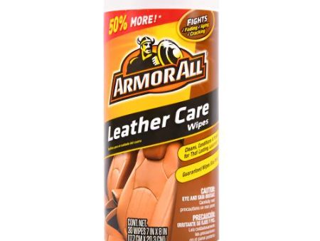 WHOLESALE ARMOR ALL LEATHER CARE WIPES 30CT SOLD BY CASE Fashion