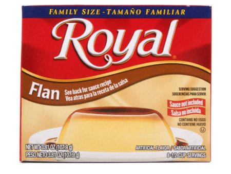 WHOLESALE ROYAL FLAN BILINGUAL 3.81 OZ SOLD BY CASE For Discount