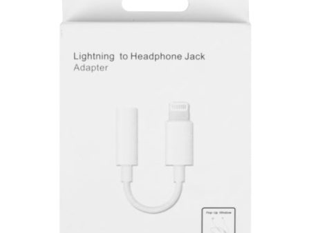 NEW WHOLESALE LIGHTNING TO HEADPHONE JACK ADAPTER SOLD BY CASE Sale