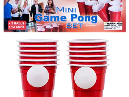 WHOLESALE TOY MINI GAME PONG SET 14PC #61250 SOLD BY CASE Fashion