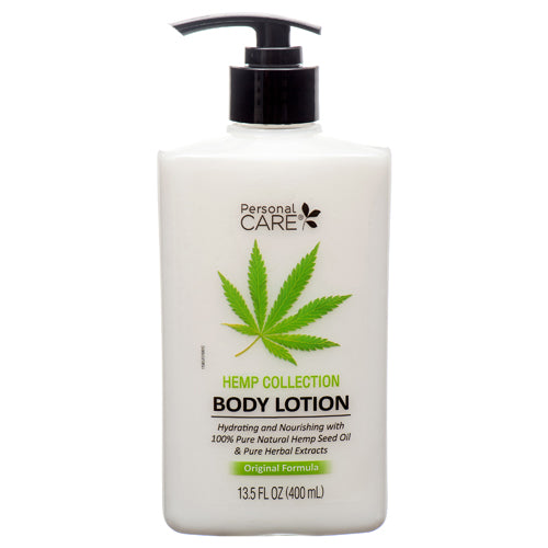 WHOLESALE PERSONAL CARE HEMP BODY LOTION W PUMP 13.5 OZ SOLD BY CASE Online