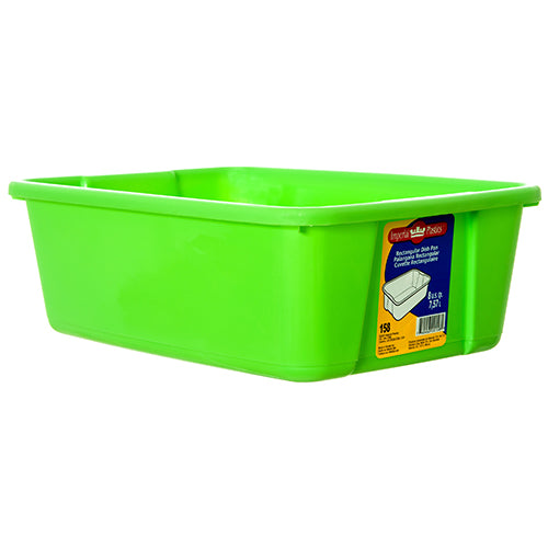 WHOLESALE DISH PAN 8QT RECTANGLE 4 ASST CLR #158 SOLD BY CASE For Discount