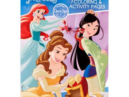 WHOLESALE COLORING BOOK DISNEY PRINCESS 80 PAGE 2 ASST SOLD BY CASE Supply