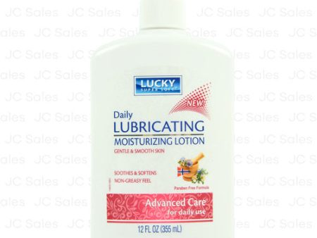 WHOLESALE LUCKY DAILY LUBRICATING LOTION  ADVANCED CARE 12 OZ SOLD BY CASE on Sale