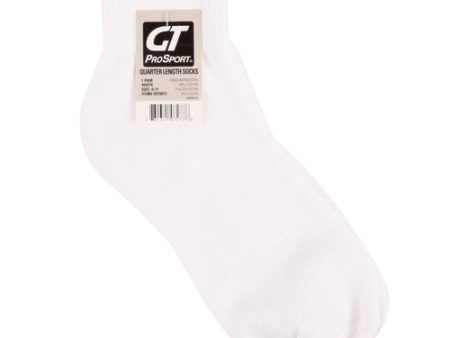 NEW WHOLESALE MENS 1 PAIR SOCKS WHITE QUARTER 9-11 SOLD BY CASE Online