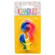 WHOLESALE UNIQUE #350-3 NUMERIC CANDLE 3 SOLD BY CASE Online