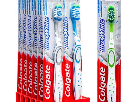 WHOLESALE COLGATE TOOTHBRUSH MAX WHITE MED SOLD BY CASE Supply