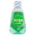 WHOLESALE SCOPE CLASSIC MOUTHWASH ORIGINAL MINT 36 ML SOLD BY CASE Online Hot Sale