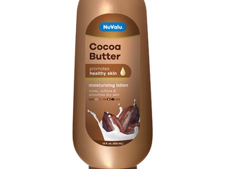 WHOLESALE NUVALU LOTION COCOA BUTTER 18 OZ SOLD BY CASE Online now