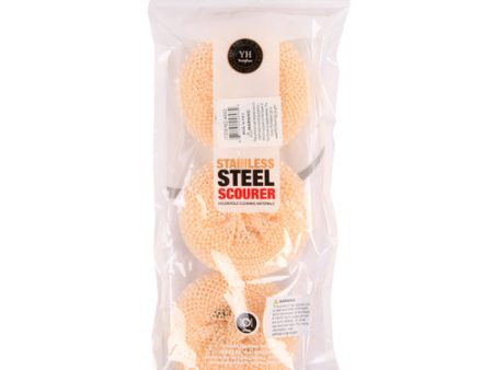 NEW WHOLESALE 3PK SCOURER METALIC SOLD BY CASE on Sale