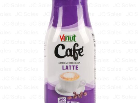 WHOLESALE VINUT COFFEE LATTE 9.5 OZ SOLD BY CASE Discount