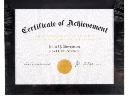 NEW WHOLESALE DOCUMENT FRAME BLACK 8.5 X 11 #LB2007 SOLD BY CASE Online