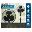 WHOLESALE HS FAN 16 STAND BLACK F-165MB SOLD BY CASE Fashion