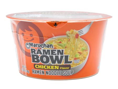 WHOLESALE MARUCHAN HOT &SPICY  CHICKEN FLAVOR RAMEN BOWL 3.32 OZ SOLD BY CASE Online now