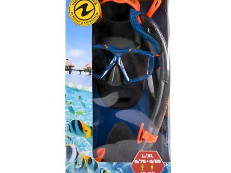 WHOLESALE US DIVER SIDEVIEW MASK PARADISE SNORKEL BLUE SZ L XL SOLD BY CASE Cheap