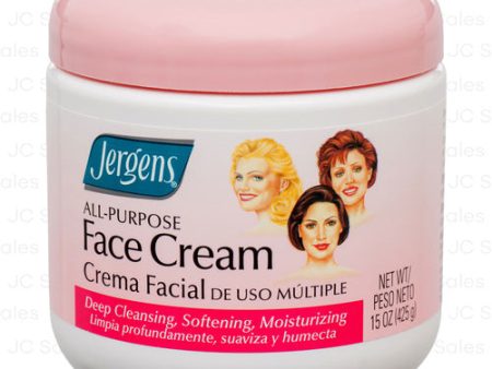 WHOLESALE JERGENS FACE CREAM ALL PURPOSE 15 OZ SOLD BY CASE Supply